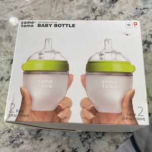 Como Tomo- Soft Hygienic Sillicone Baby Bottle 2 pack never opened